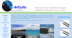 Desktop Screenshot of anhydre.eu