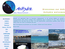 Tablet Screenshot of anhydre.eu